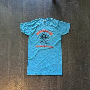 VINTAGE 70S SMOKIE THE KANCER KING TSHIRT MEDIUM MADE IN CANADA